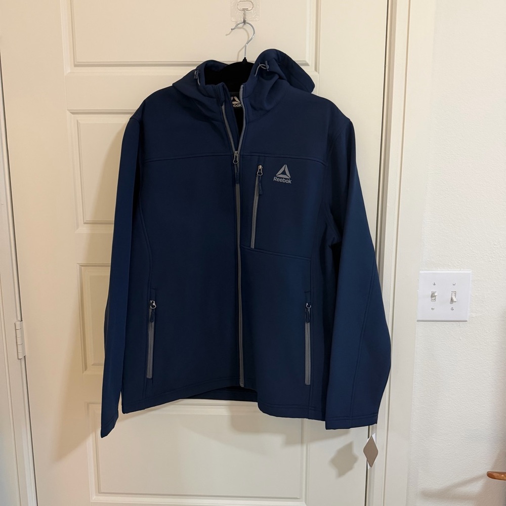 Reebok Navy Blue Softshell Jacket